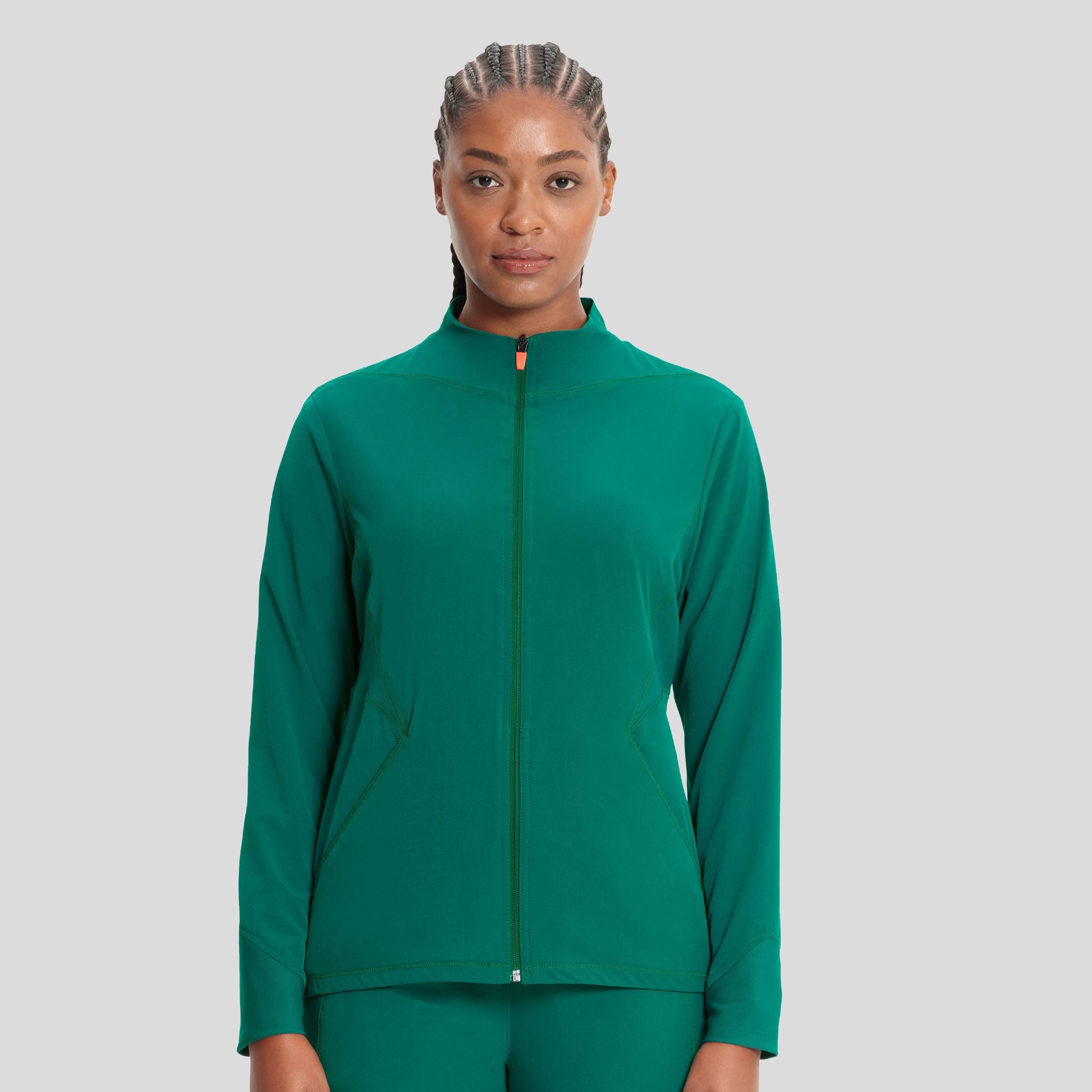 Zip Front Jacket | Hunter