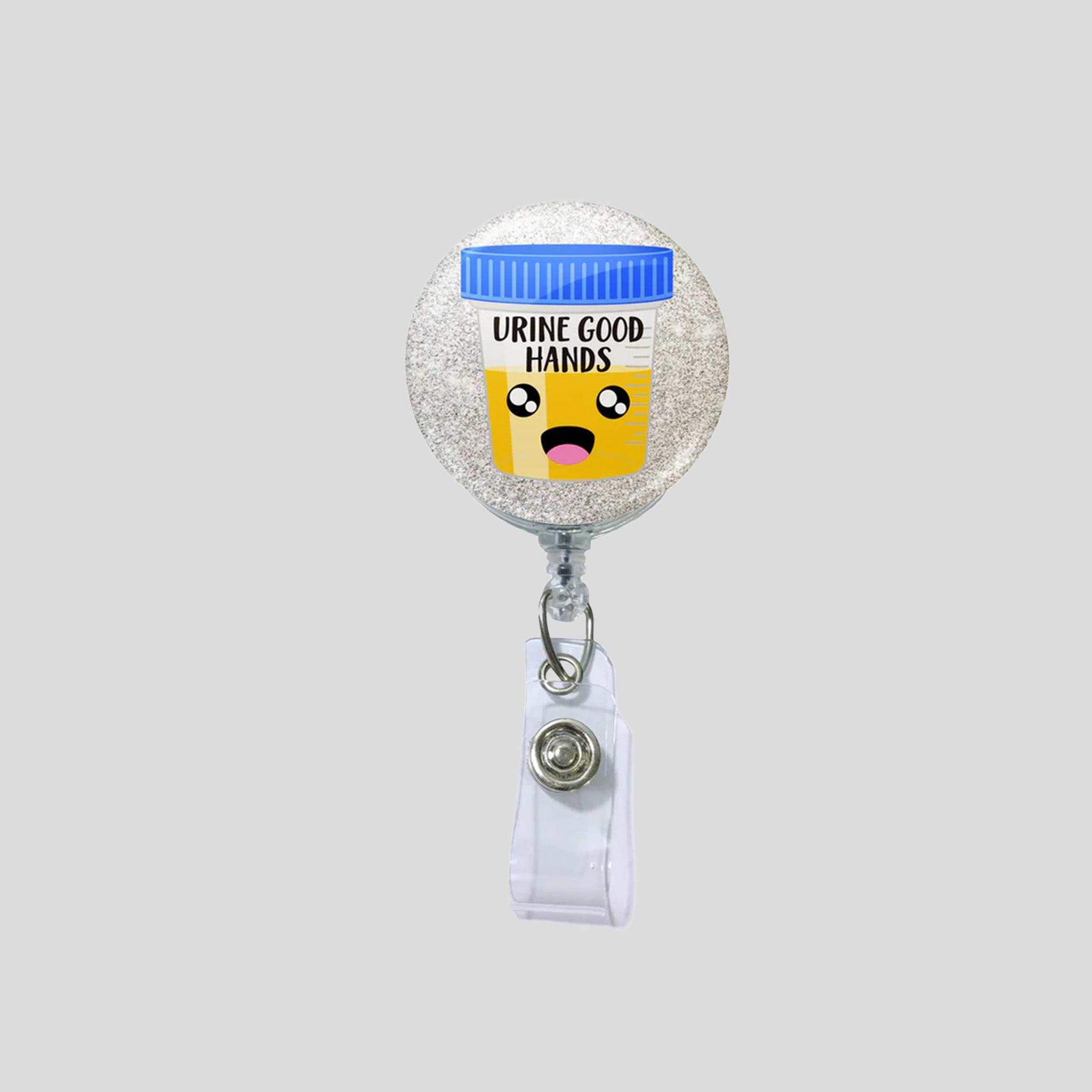 Urine Good Hands Badge Holder