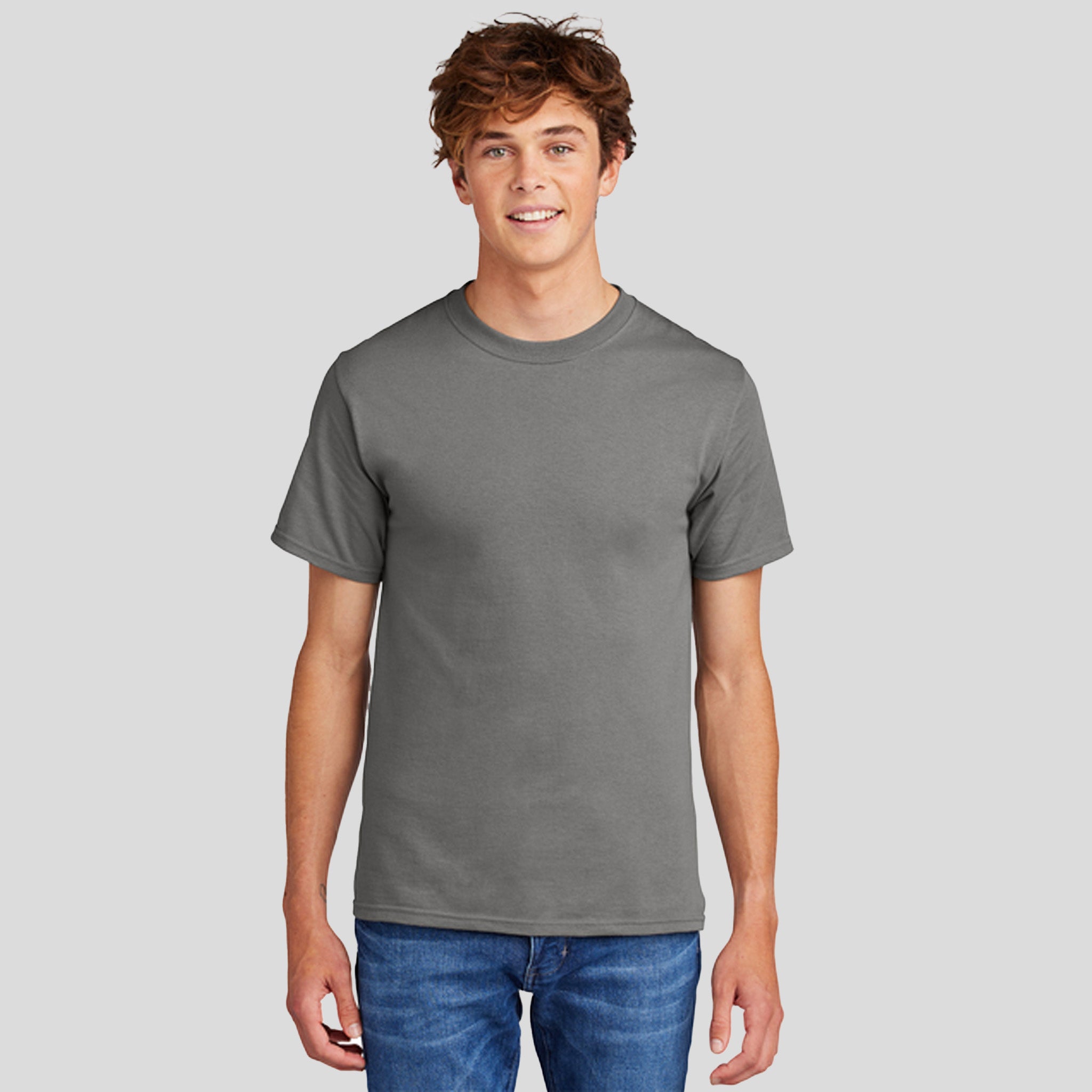 Essential Tee | Medium Grey