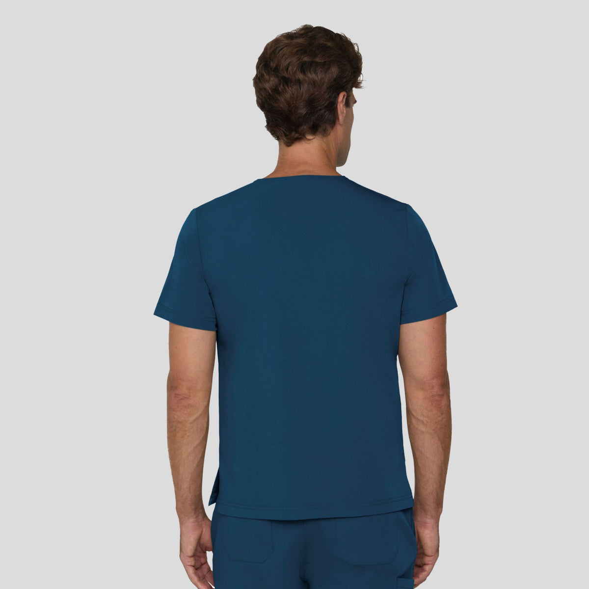 Tempo Men's 1 Pocket V-Neck Top | Caribbean