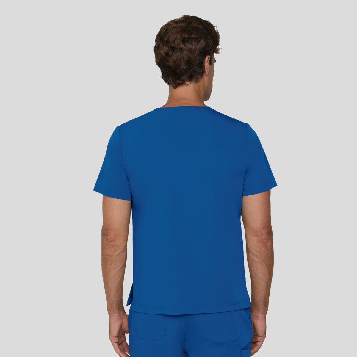 Tempo Men's 1 Pocket V-Neck Top | Royal