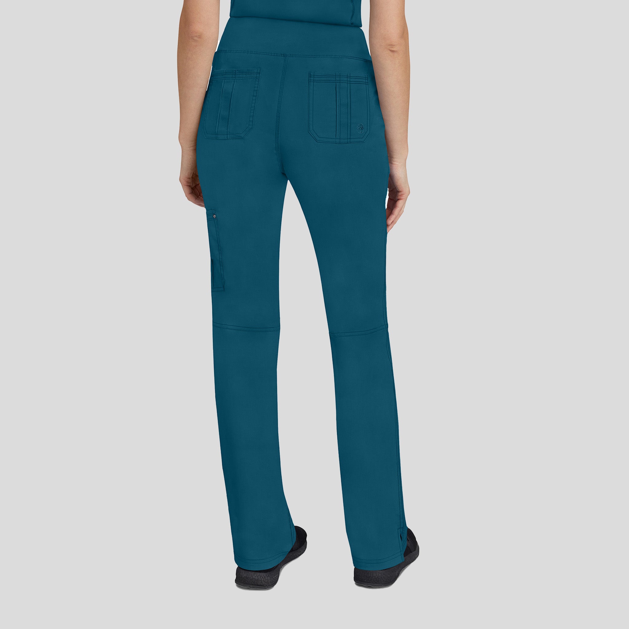 Tori Yoga Scrub Pant | Caribbean