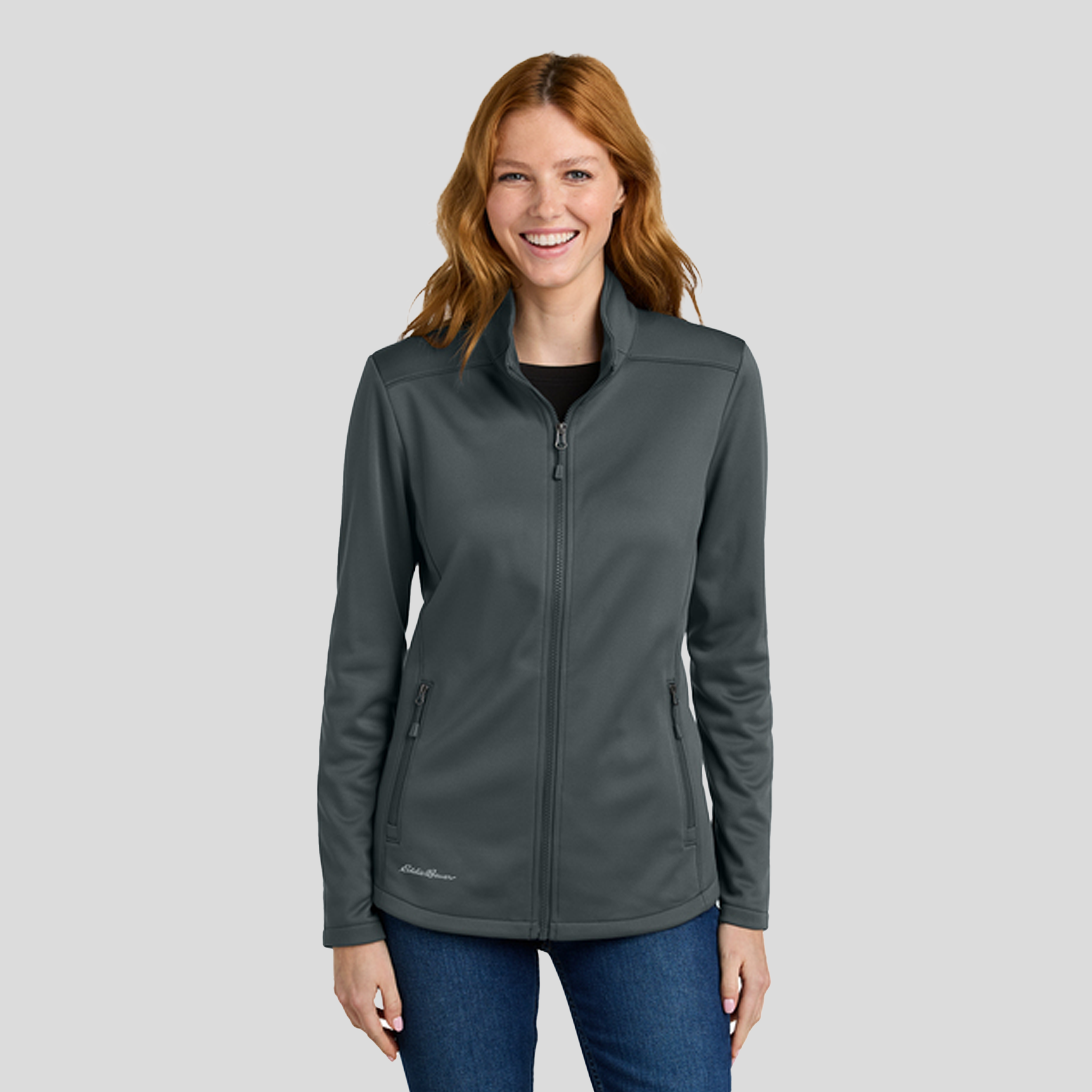 Women’s Smooth Mid Layer Fleece Full-Zip | Iron Gate