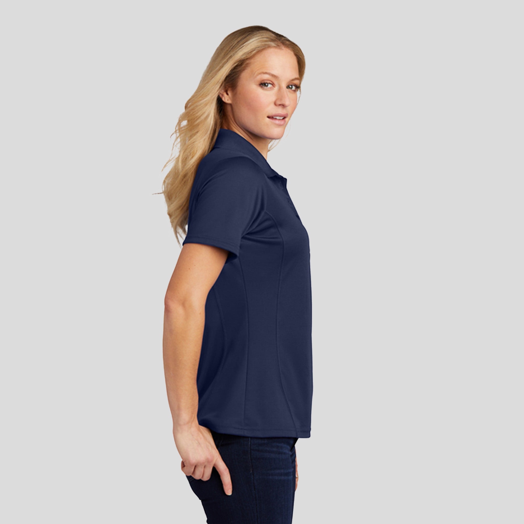 Women's Dry Zone® Raglan Accent Polo | True Navy