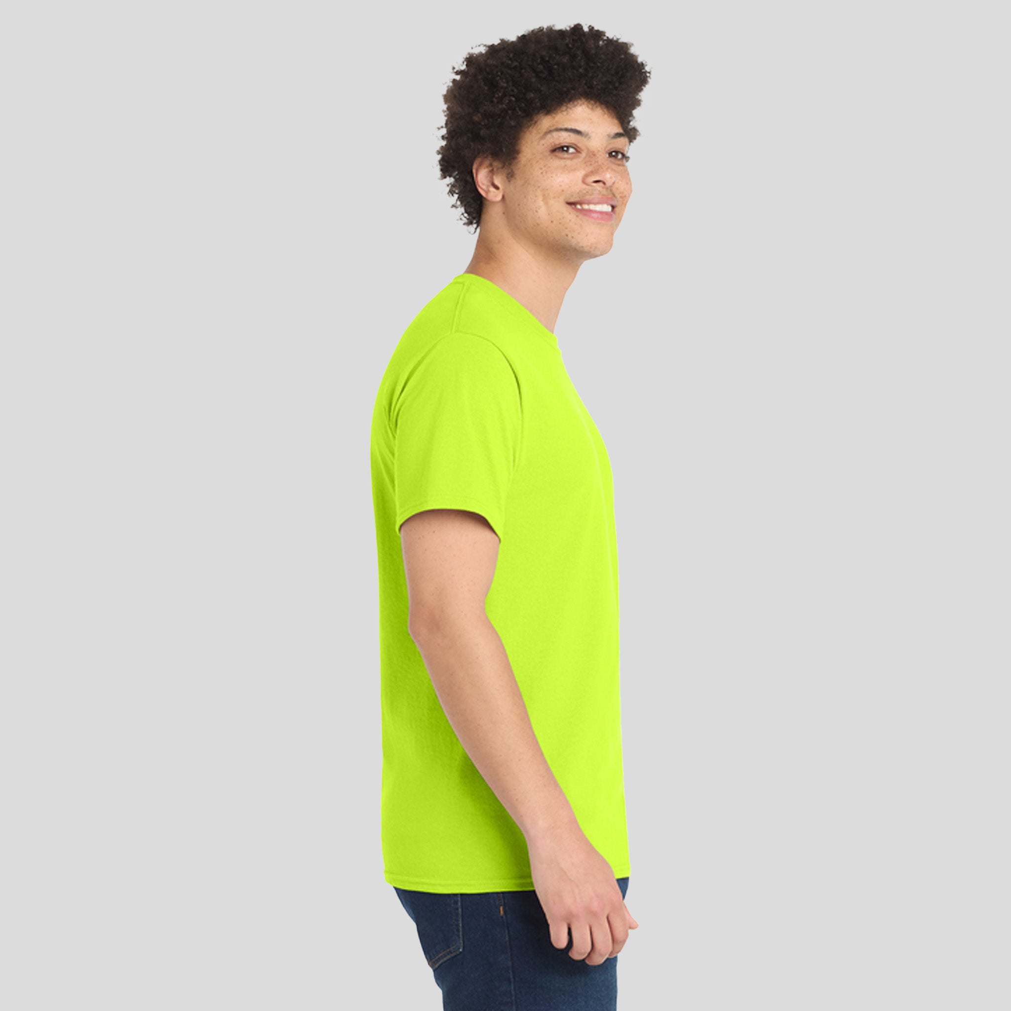 Tall Core Blend Tee | Safety Green