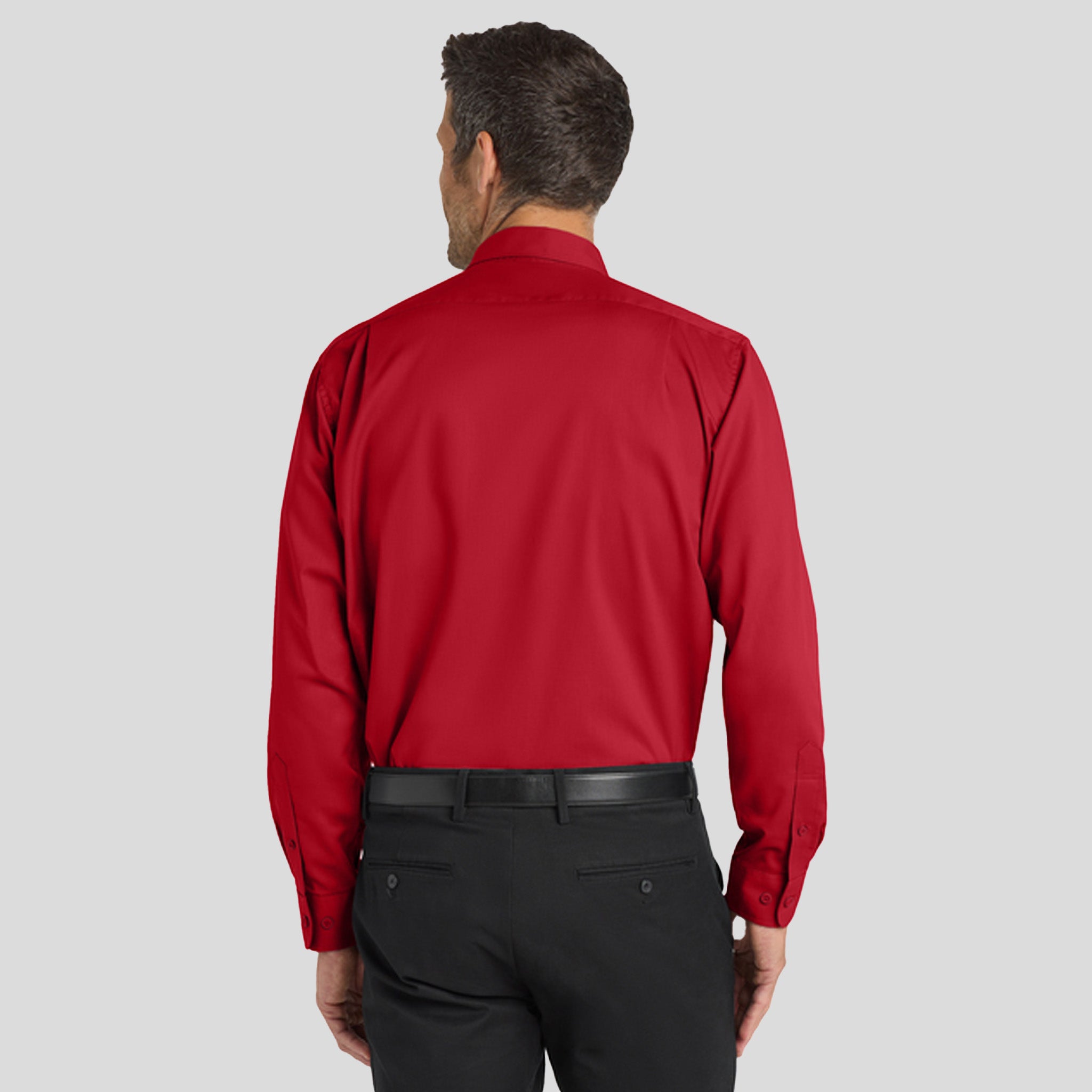 SuperPro™ Twill Shirt | Rich Red