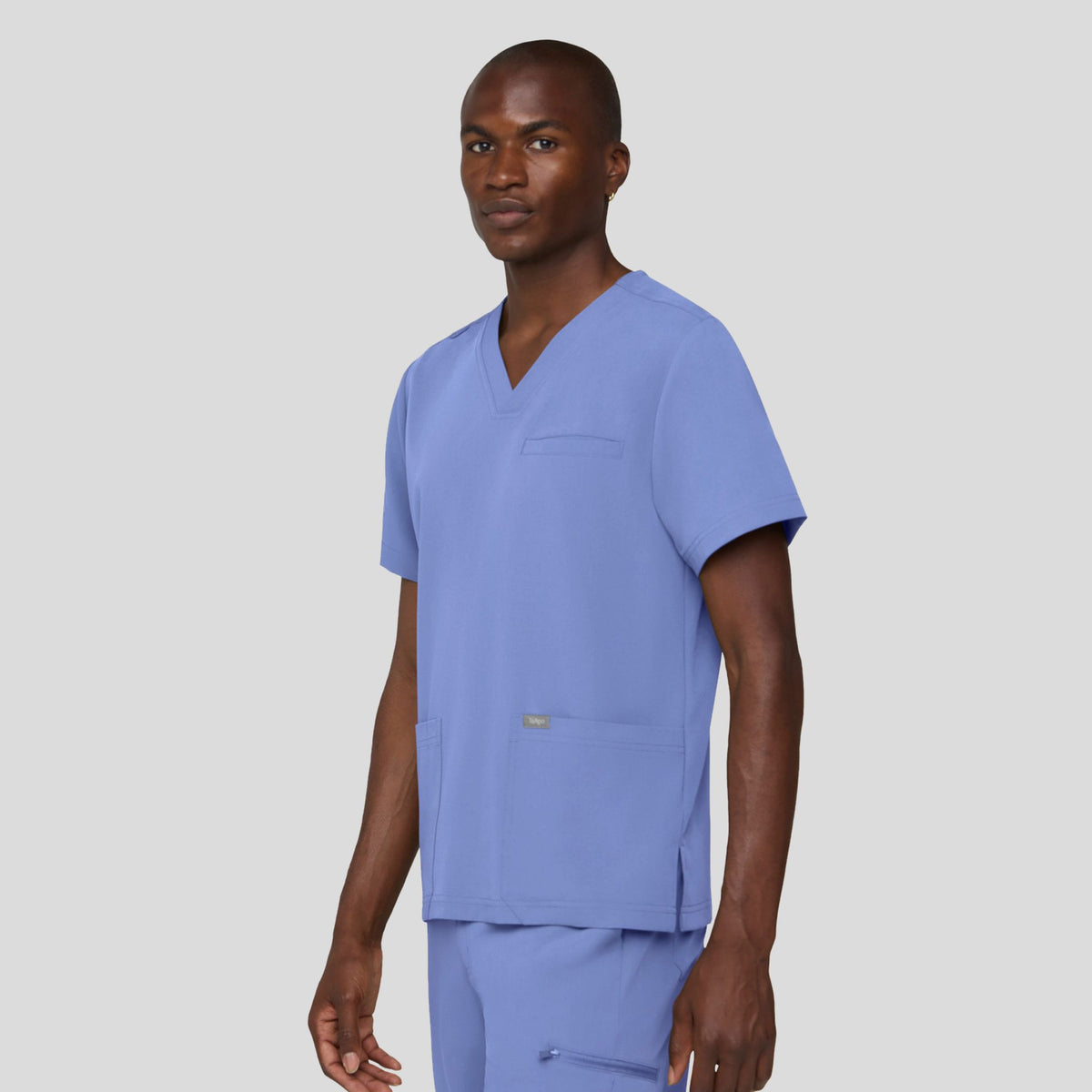 Tempo Men's 3 Pocket V-Neck Top | Ciel