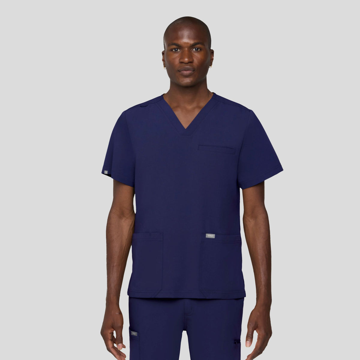 Tempo Men's 3 Pocket V-Neck Top | Navy